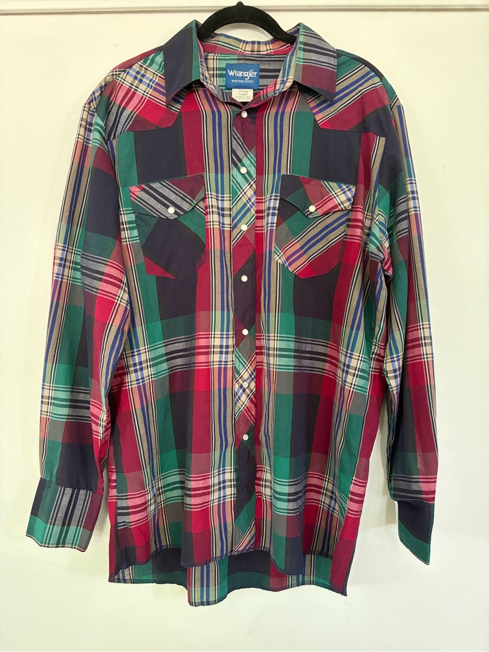 Wrangler Pearl Snap Western Shirt